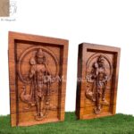 Lord Murugan Wooden Photo Frame