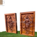 Lord Murugan Wooden Photo Frame