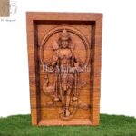 Lord Murugan Wooden Photo Frame