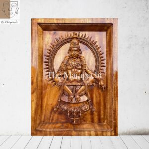 God Ayyappan Wooden Photo Frame