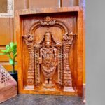 Lord Tirupati Balaji 1ft Wooden Frame