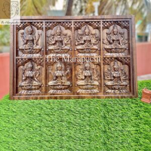 Astalakshmi Horizontal Wooden WallPanel