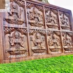 Astalakshmi Horizontal Wooden WallPanel