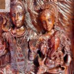 Lord Shiva & Family Wooden Frame