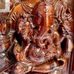 Lord Shiva & Family Wooden Frame