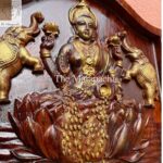 1ft God Lakshmi Wooden Frame