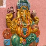 1ft Colourful Ganesha WallPanel