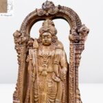 Lord Murugan Teak Wood Statue(MasterPiece)