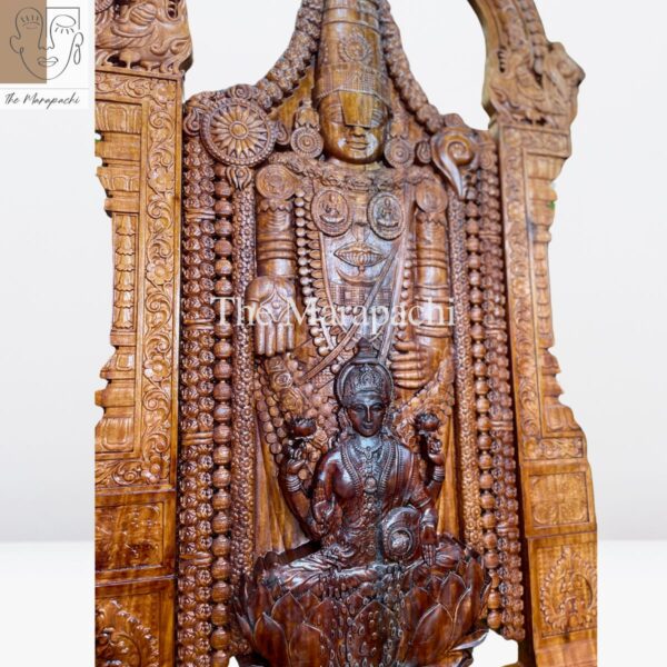 Lord Tirupati with Lakshmi Statue(MasterPiece)