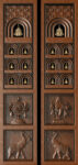Teak Wood Poojaroom Door 5