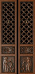 Teak Wood Poojaroom Door 1