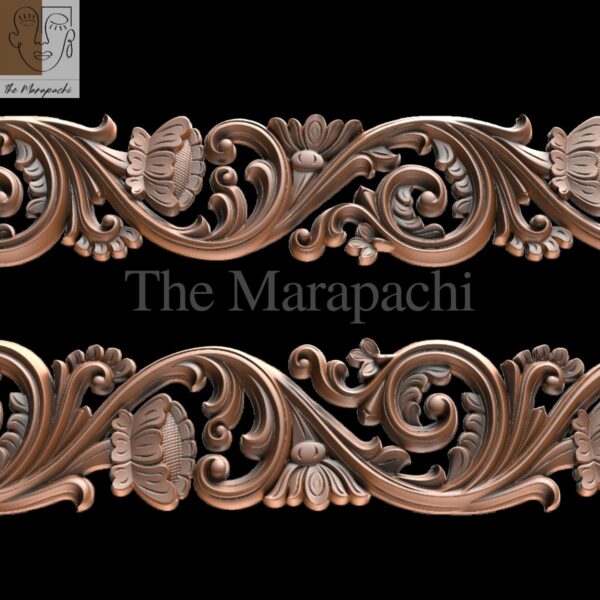 Wooden Side Border 18