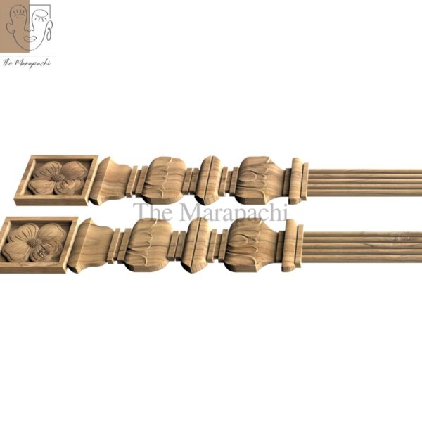 Wooden Side border 2