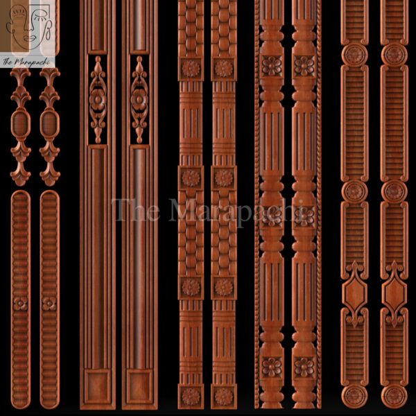 Wooden Side Border 22