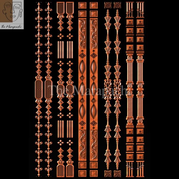 Wooden Side Border 23