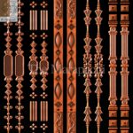 Wooden Side Border 23