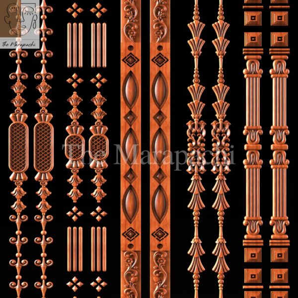 Wooden Side Border 23