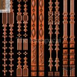 Wooden Side Border 23