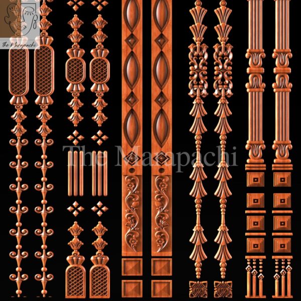 Wooden Side Border 23