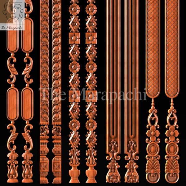 Wooden Side Border 24