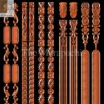 Wooden Side Border 24