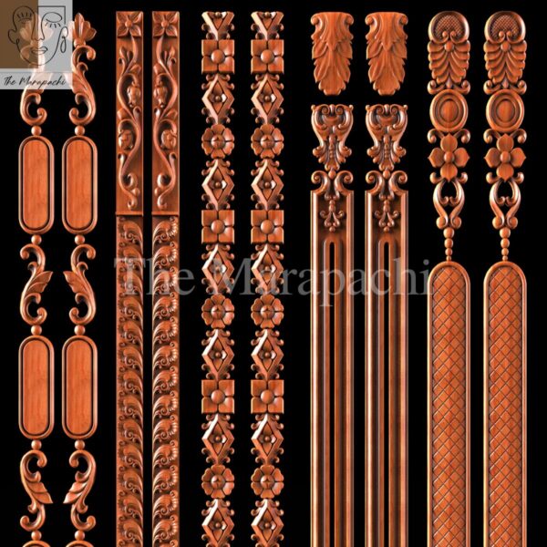 Wooden Side Border 24
