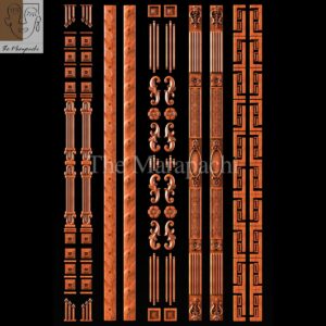 Wooden Side Border 25