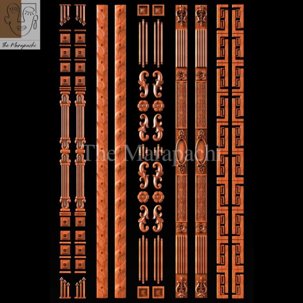 Wooden Side Border 25