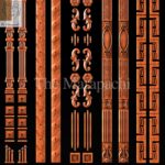 Wooden Side Border 25
