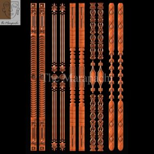 Wooden Side Border 26