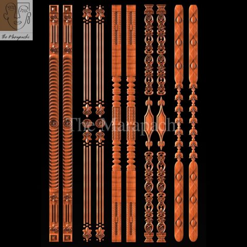 Wooden Side Border 26