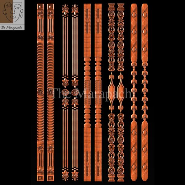 Wooden Side Border 26