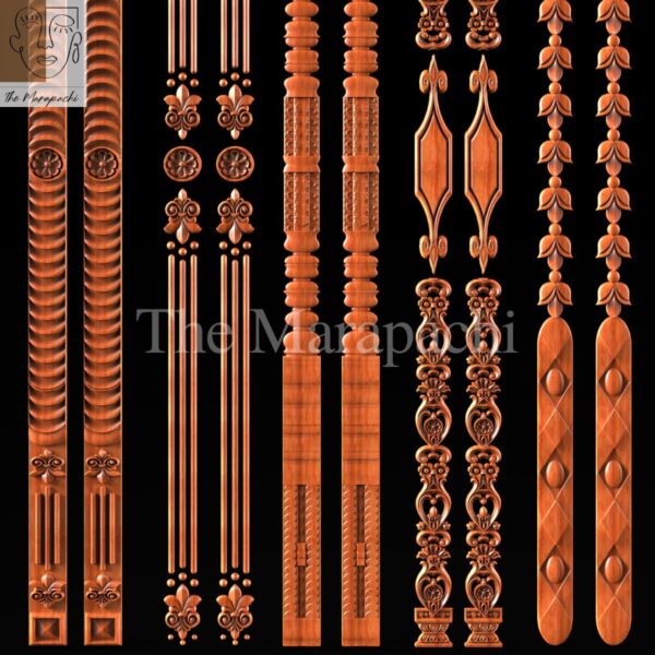 Wooden Side Border 26