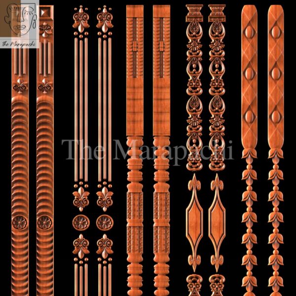 Wooden Side Border 26