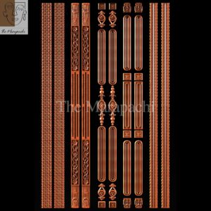 Wooden Side Border 27