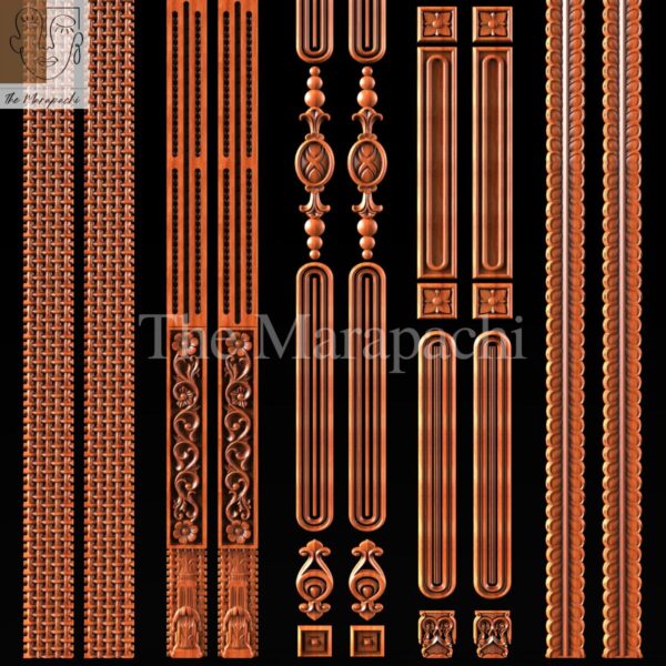 Wooden Side Border 27