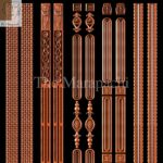 Wooden Side Border 27