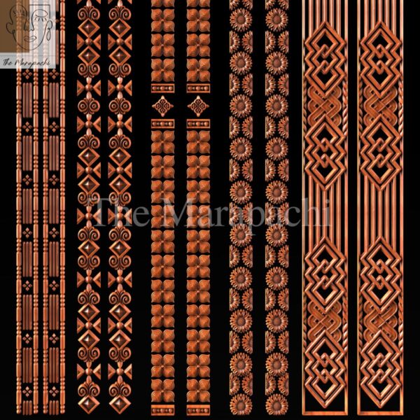 Wooden Side Border 28