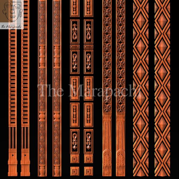 Wooden Side Border 29