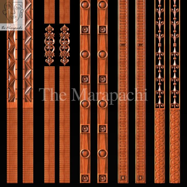 Wooden Side Border 30