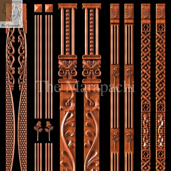 Wooden Side Border 31
