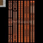 Wooden Side Border 32