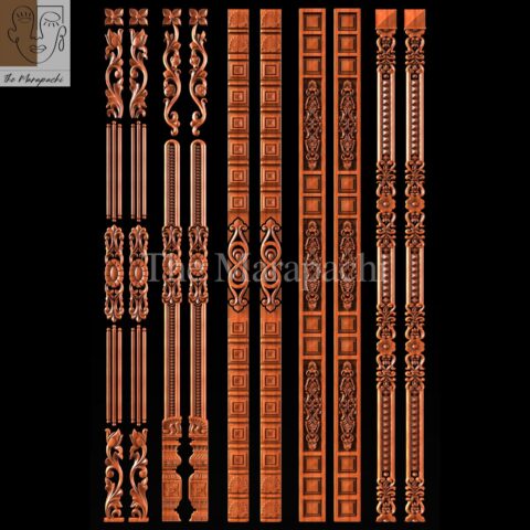 Wooden Side Border 32