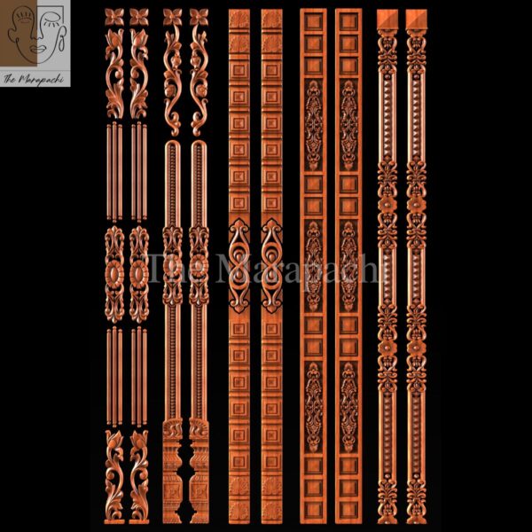 Wooden Side Border 32
