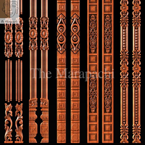 Wooden Side Border 32