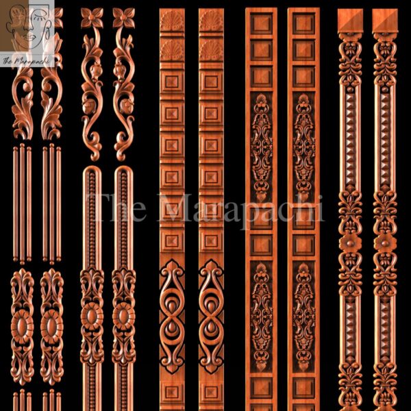 Wooden Side Border 32