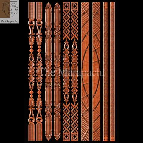 Wooden Side Border 33
