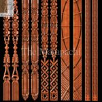 Wooden Side Border 33