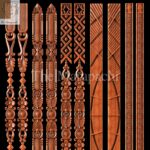 Wooden Side Border 33