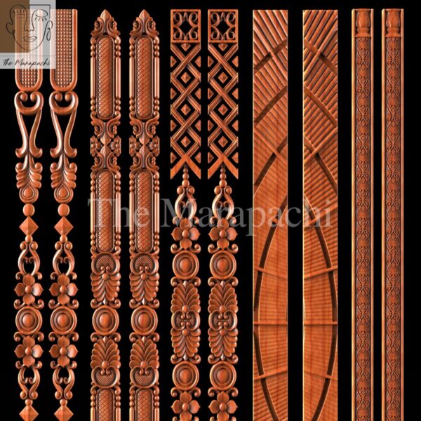 Wooden Side Border 33